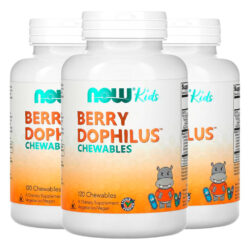 Berrydophilus Kids 120 Past Importado 3un Now Foods