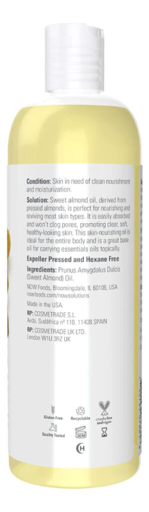 Óleo De Amêndoas 473ml / Almond Oil - Imagem 3