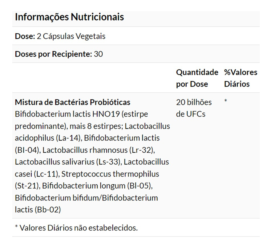 Clinical Gi Probiótico 20 Bi 60cáps Importado 2un Now Foods - Imagem 5