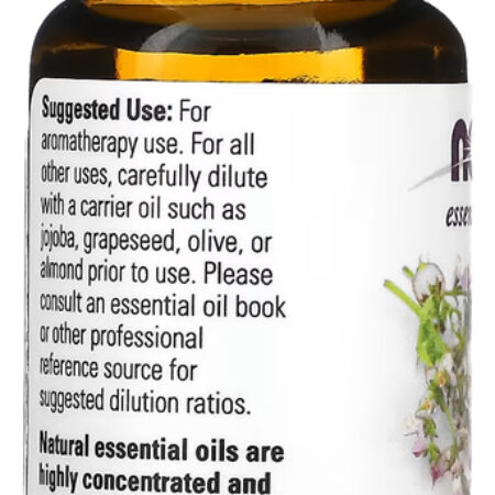 Óleo De Sálvia Esclaréia Now Foods 30ml Puro Importado - Imagem 3