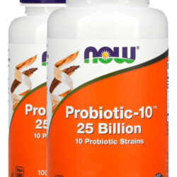 Probiotic-10 25 Billion 100 Veg Cáps Importado 2un Now Foods