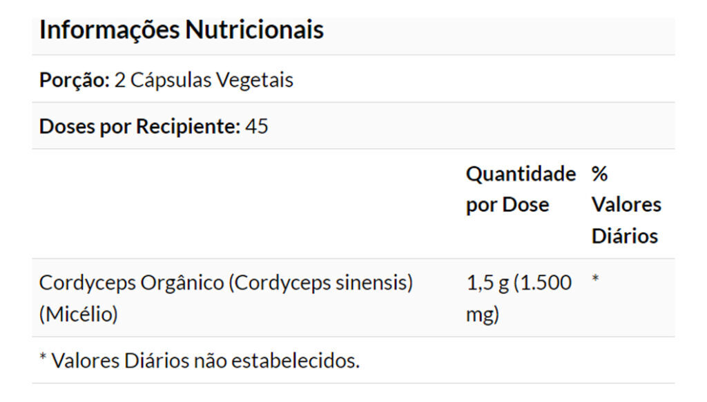 Cordyceps 750mg Now Foods 90 Veg Caps Importado 4un - Imagem 5