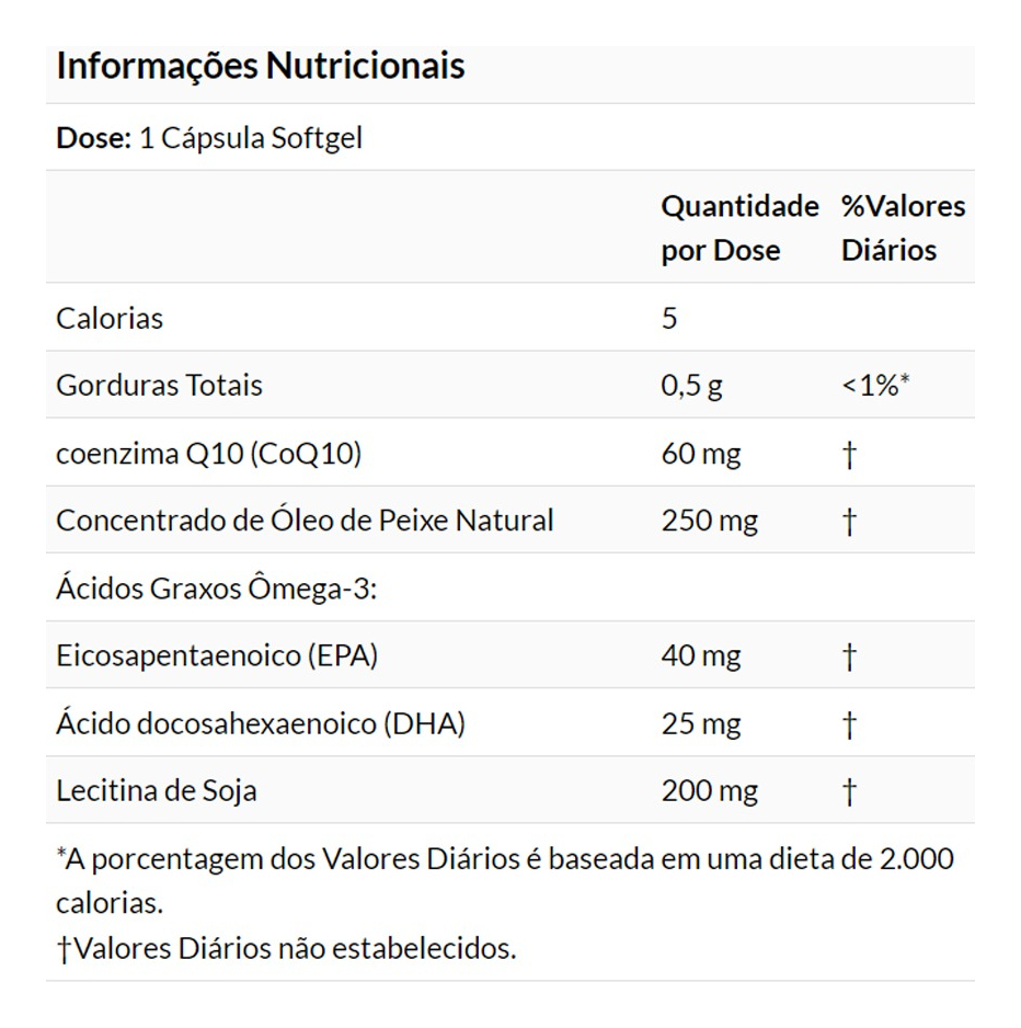 Coenzima Coq10 60mg E Omega-3 60soft Importado 2un Now Foods - Imagem 5