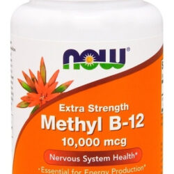 Suplemento Now Nervous System Health Vitamina B12 De Methyl B-12 10000 Mcg De 60 Un - Comprimidos