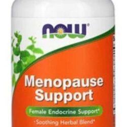Suporte À Menopausa, Now Foods, 90 Cápsulas Veg