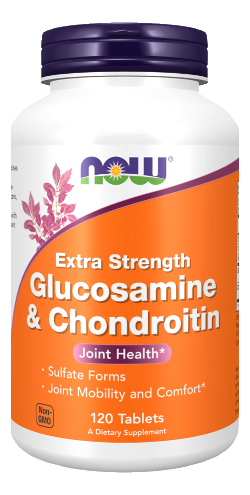 Glucosamina Condroitina Now Foods 120 Tablets Importado