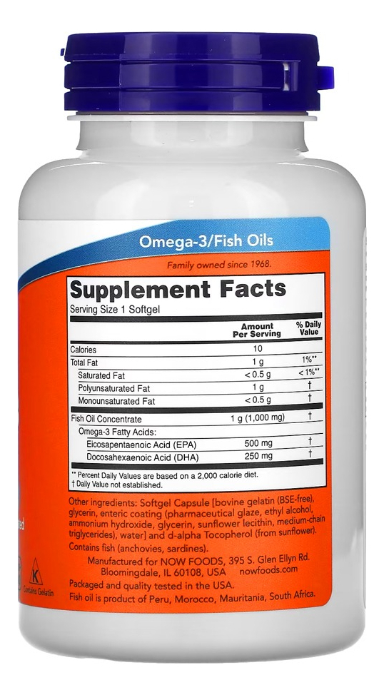 Ultra Ômega 3 Now Foods 90 Softgels No Brasil - Imagem 2