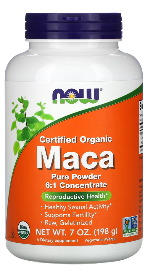 Maca Peruana Em Pó Now Foods 198g Orgânica Importado