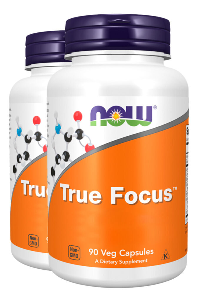 True Focus 90 Cápsulas Importado 2un Now Foods