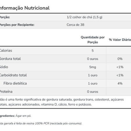 Pó De Ágar Now Foods 57 Gramas Importado - Imagem 4
