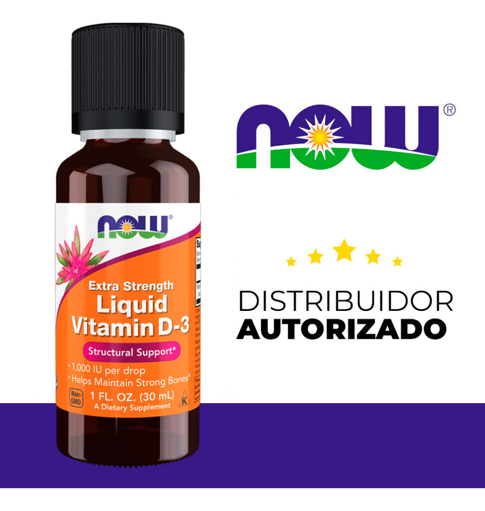 Vitamina D-3 Líquida 25mcg Now Foods 30ml Importado - Imagem 5