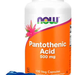Ácido Pantotênico Now Foods Vit. Complexo B 100cap