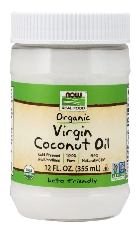 Óleo De Coco Orgânico Virgem 355ml Now