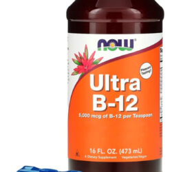 Ultra B-1.2. Complexo B Now Foods 473ml + Porta Cápsulas
