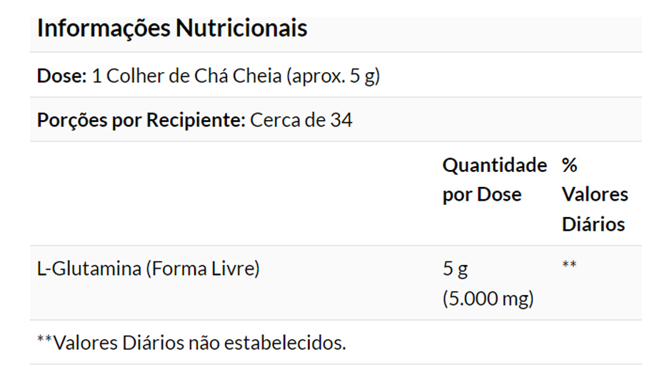 L-glutamina Em Pó Sports 170g Puro Importado 4un Now Foods - Imagem 4