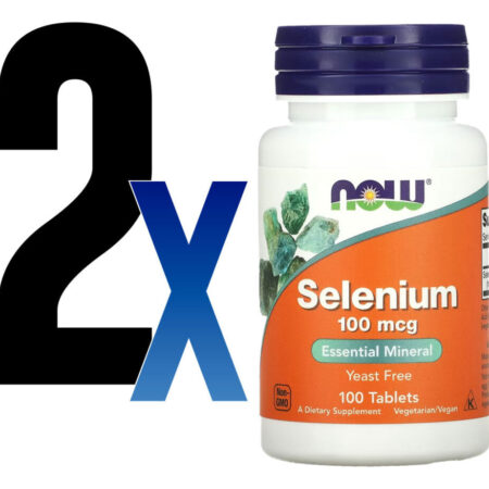 Selênio 100mcg Now Foods Selenium 100 Talets 2un Sabor Sem Sabor - Imagem 4