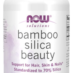 Sílica De Bambu Now Foods 90 Cápsulas Importado