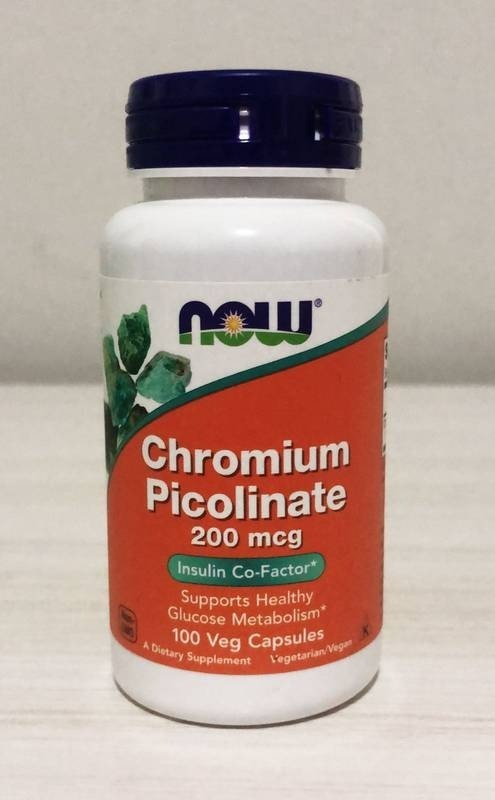 Picolinato De Cromo 200mcg 100 Capsulas Chromium - Now Foods Sabor Sem Sabor - Imagem 4