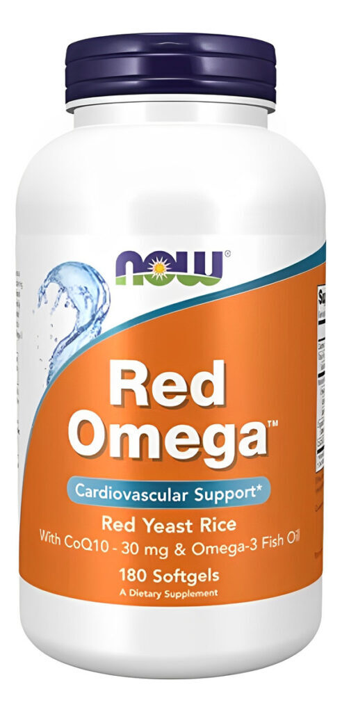 Óleo De Peixe Red Omega Now Foods 180 Sofgels Importado 5un - Imagem 5