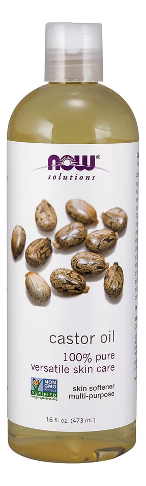 Óleo De Rícino 473ml Para Crescimento Natural Do Cabelo