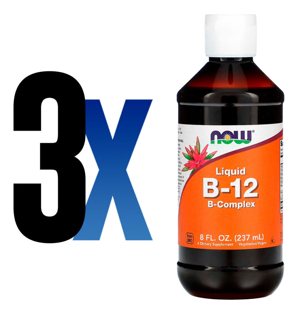 Complexo De Vitamina B-12 Now Foods 237 Ml Importado 3un - Imagem 2