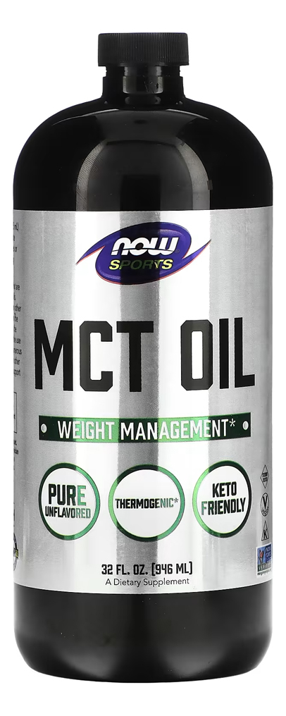 Óleo De Mct Now Foods 946 Ml Puro Importado