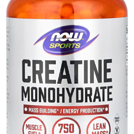 Creatina Monohidratada 750mg Now Foods 240caps Importado 4un - Imagem 5
