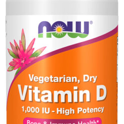 Vitamina D 25mcg Now Foods 120 Cáps Importado