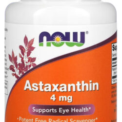 Astaxantina 4mg Nowfoods 60 Softgel Distribuidor Autorizado