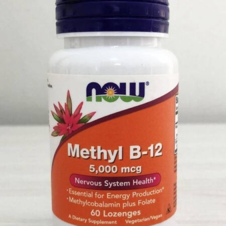 Methyl B12 Metilcobalamina 5000mcg 60 Caps Sublingual - Now Sabor Without Flavor - Imagem 4