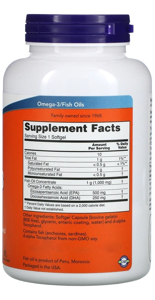 Now Foods Ultra Omega 3 180 Softgels No Brasil - Imagem 3