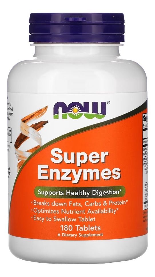 Suplemento Em Tabletes Now Now Foods Super Enzimas Digestivas Pote Super Enzimas Digestivas Em Unidade