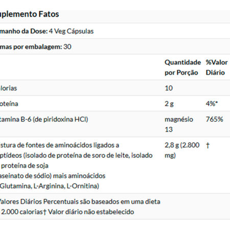 Amino Complete 120 Cápsulas Importado 5un Now Foods - Imagem 3