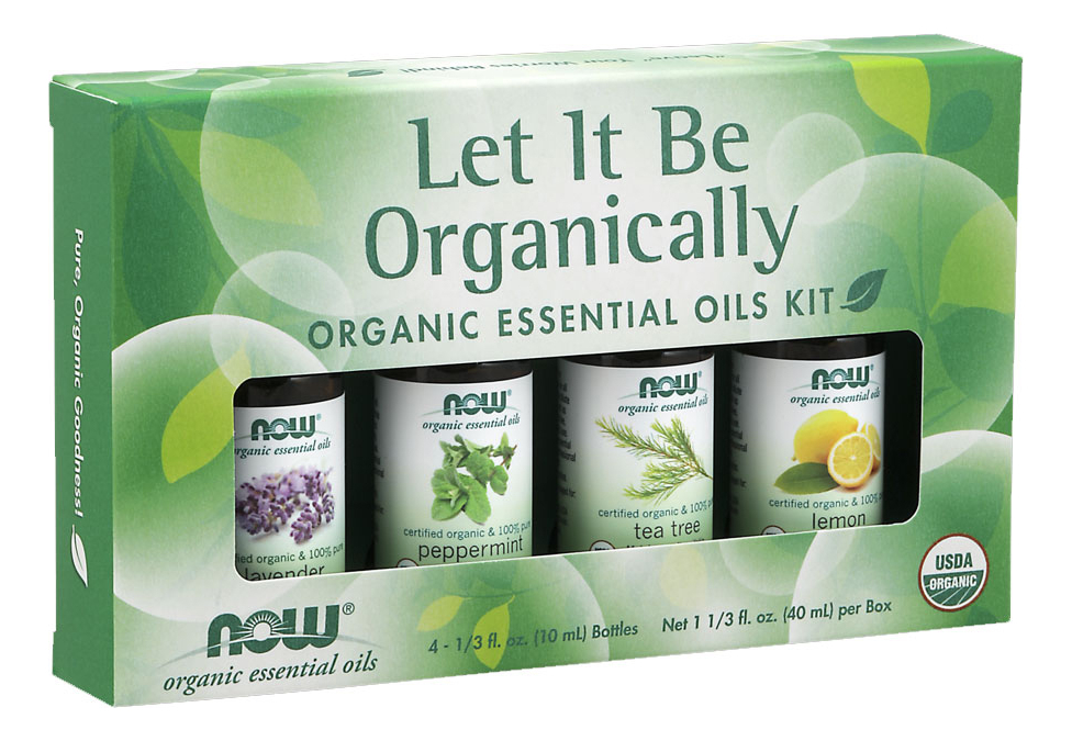 Let It Be Kit Óleos Orgânico Now Foods 4 Em 1 Importado - Imagem 2