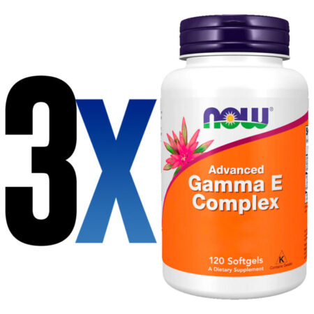 Complexo Gama E Advanced Now Foods 120 Soft Importado 3un - Imagem 2