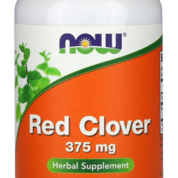 Trevo Vermelho 375mg Now Foods 100 Veg Caps Importado