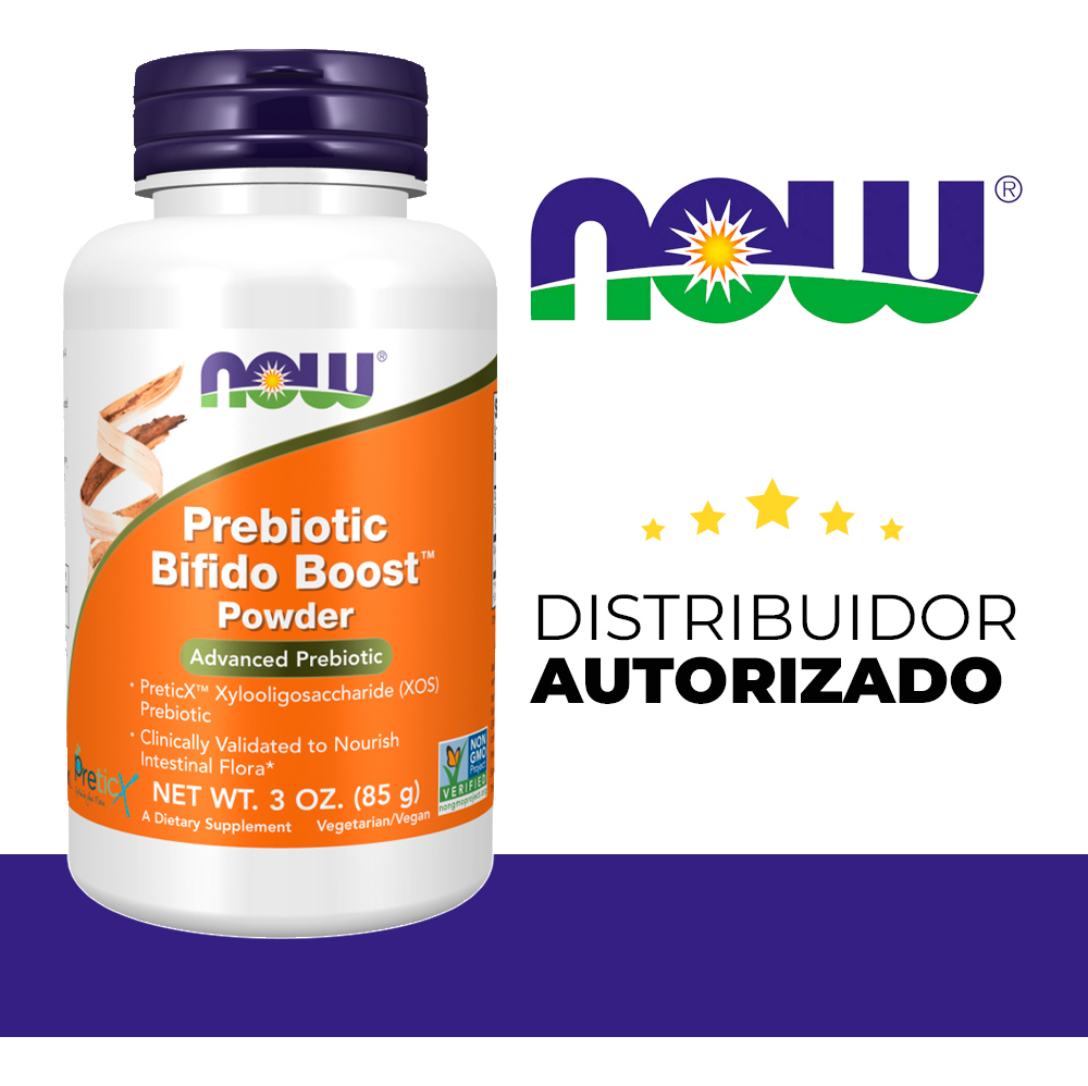 Pó Prebiótico Bifido Boost Now Foods 85 Grama Importado - Imagem 5