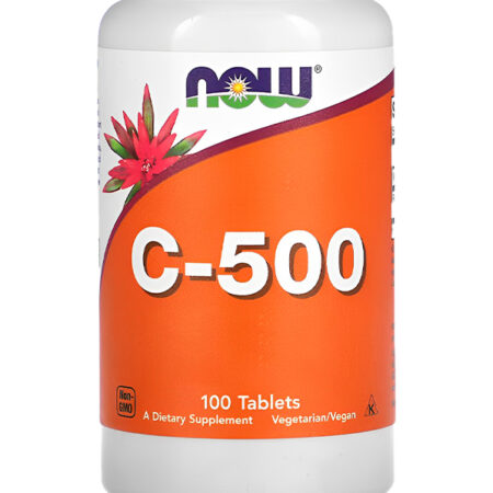 Vitamina C 500mg Com Rosa Mosqueta Now Foods 100tab - Imagem 2
