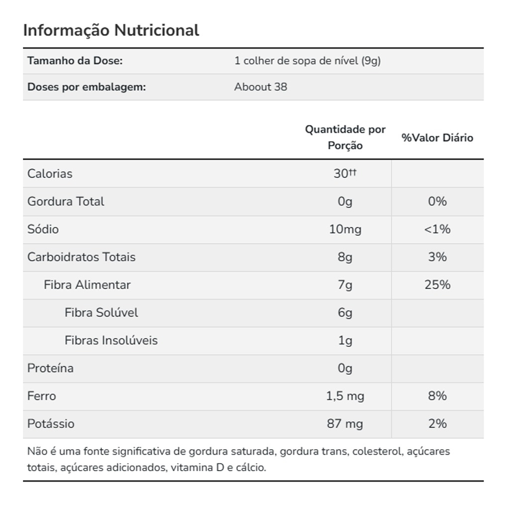Pó Casca Psyllium 340g Orgânico Importado 3un Now Foods - Imagem 5