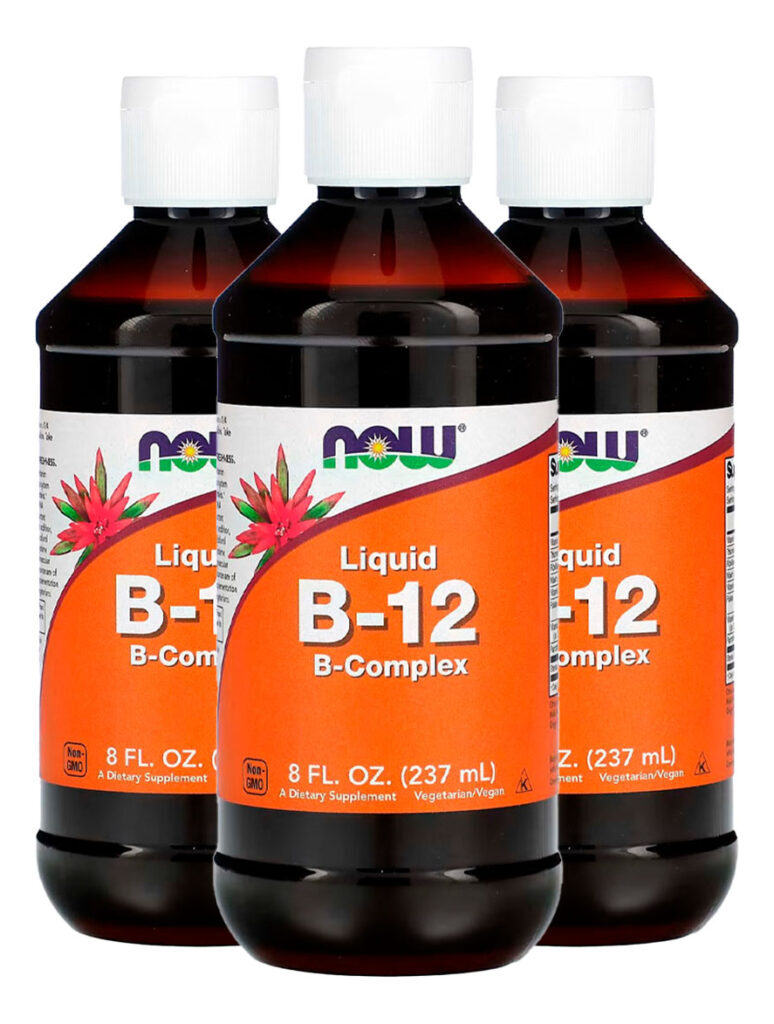 Complexo De Vitamina B-12 Now Foods 237 Ml Importado 3un