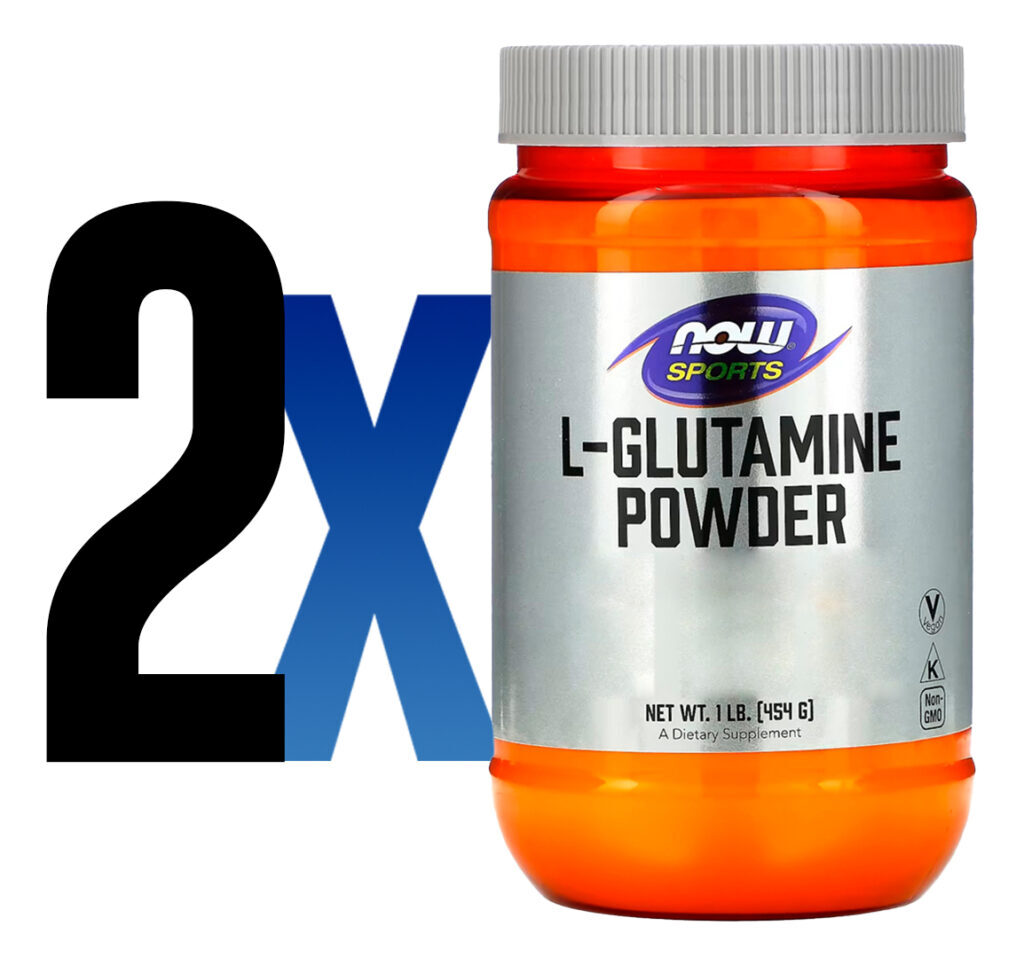 L-glutamina Pó Sports 454g F. Livre Importado 2un Now Foods - Imagem 2