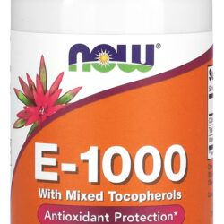 Vitamina E-1000 670mg Now Foods 50 Softgels Importado