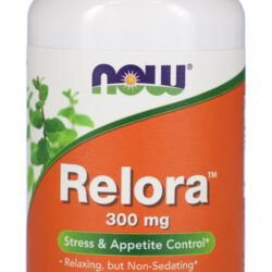 Relora 300mg Now Foods 60cápsulas Vegetarianas Importado Eua