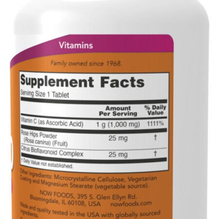 Suplemento En Comprimidos Now Antioxidant Protection Vitamina C De 100 Un - Imagem 2