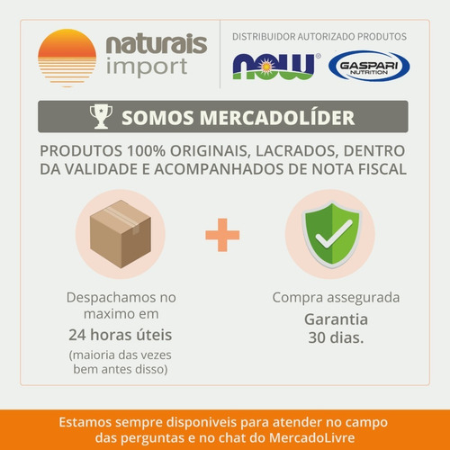 Glucosamina E Condroitina (força Extra) 120 Tabs Now Foods Sabor Sem Sabor - Imagem 2