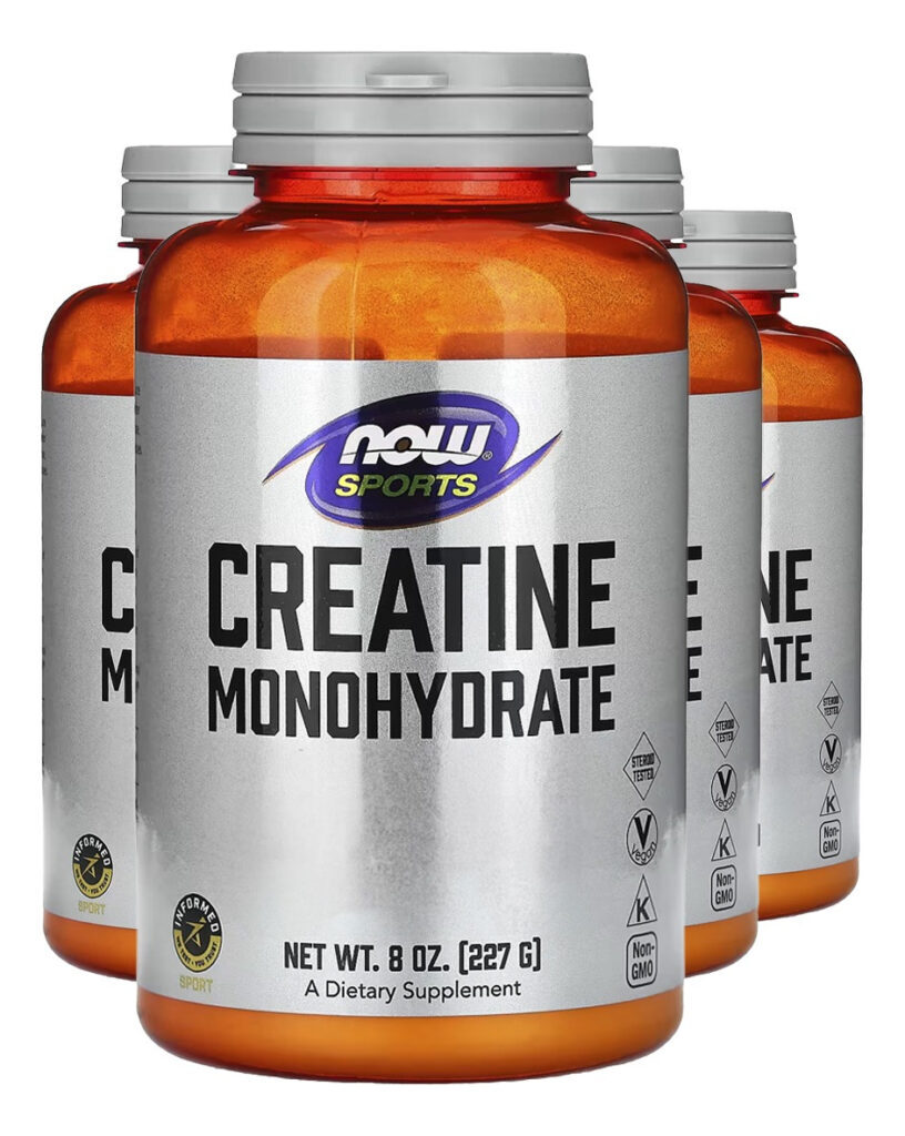 Creatina Monohidratada 227g Em Pó Importado 4un Now Foods