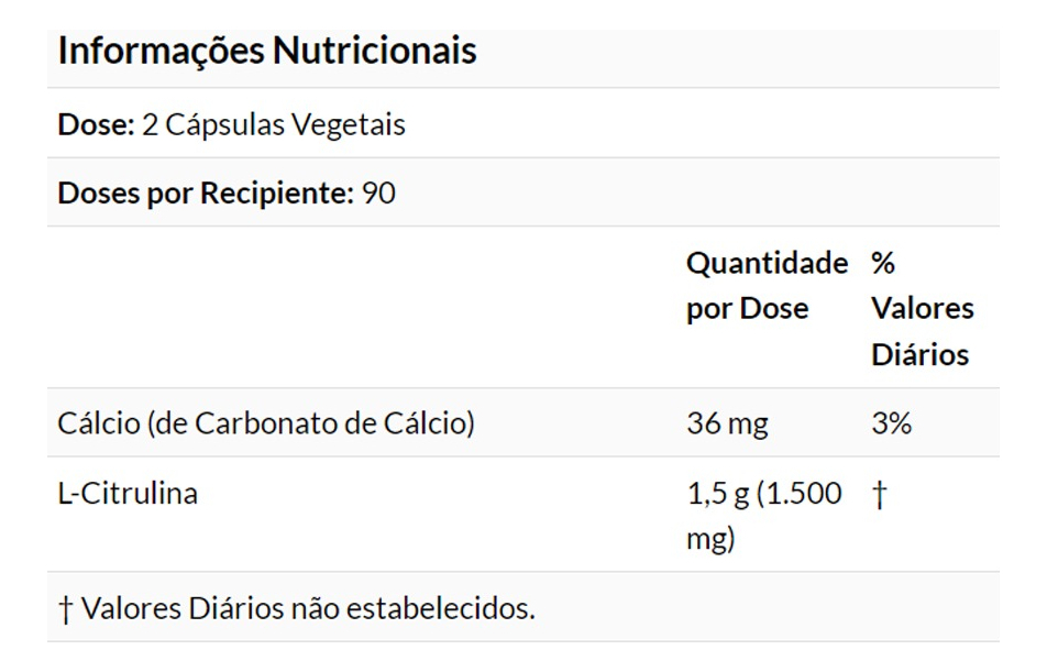 L-citrulina 750mg 180 Cápsulas Importado 2un Now Foods - Imagem 5