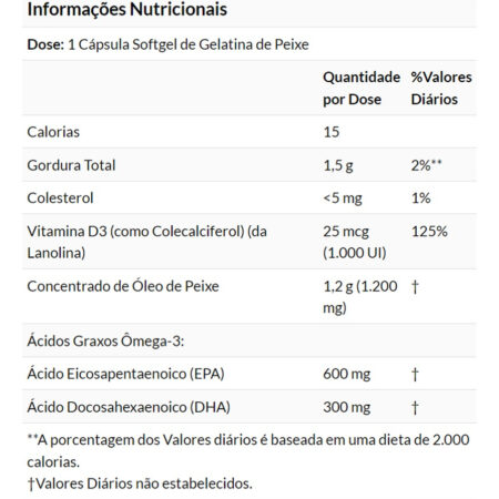Ultra Omega 3d 600epa/300dha 180soft Importado 2un Now Foods - Imagem 5