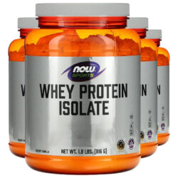 Whey Protein Pó 816 G Sabor Baunilha Importado 4un Now Foods