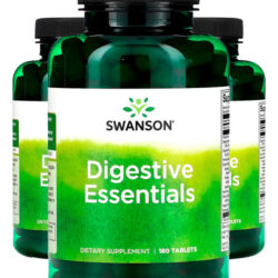 Enzimas Digestivas Swanson Essentials 180 Tabs Importado 3un